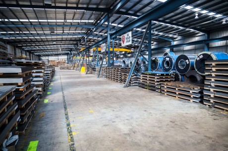 Impact Steel warehouse